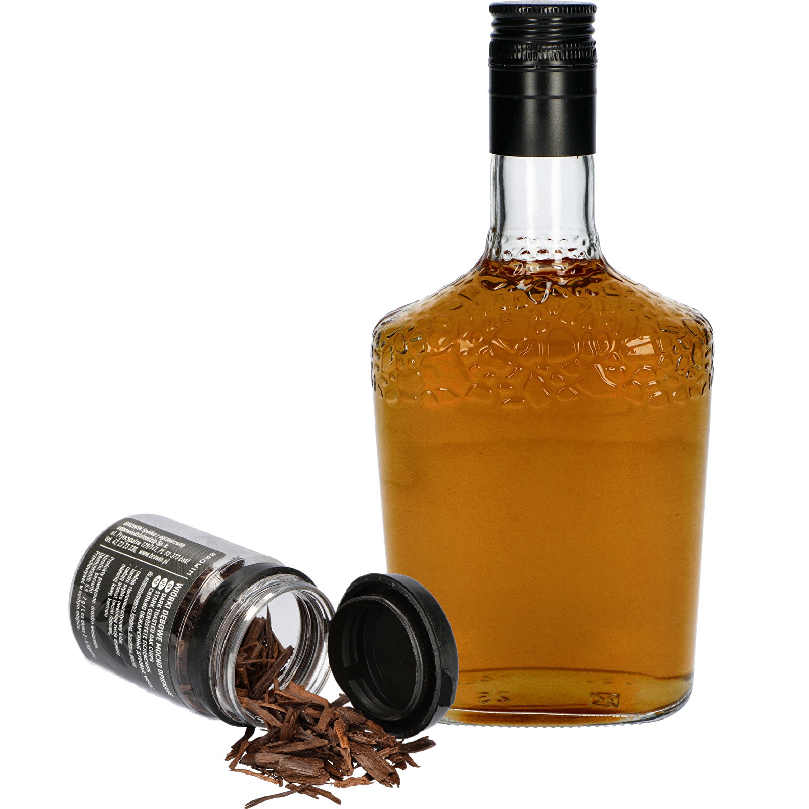 BROWIN Dubové hobliny 20 g - přírodní dubové hobliny pro koňak, bourbon ...