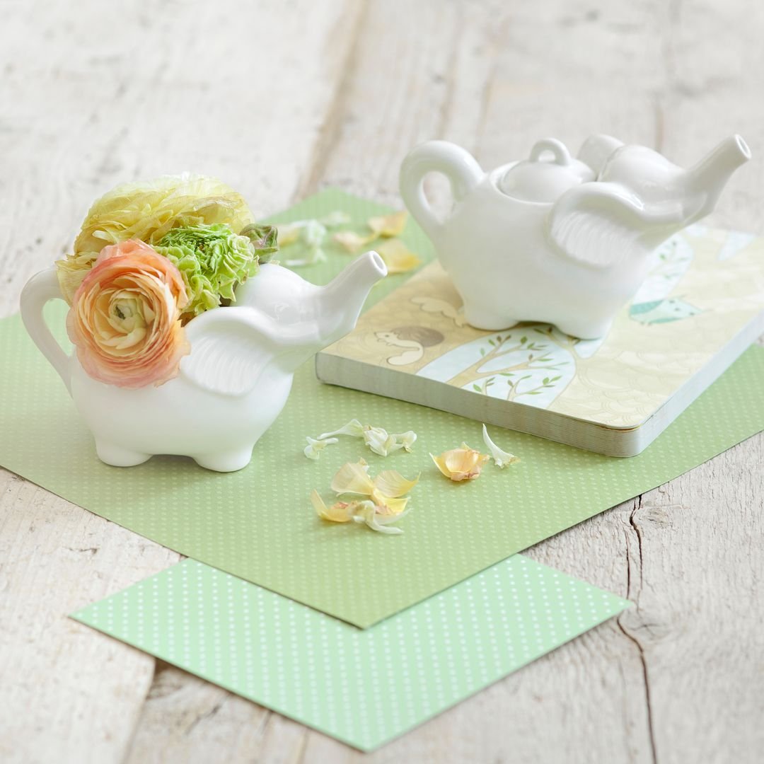 Wrendale By Royal Worcester Tazza In Porcellana Fine Con Elefanti - 325 Ml, Lavabile In Lavastoviglie, Regalo Per Amanti Animali